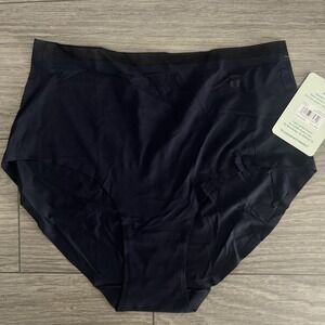 NWT Tommy John Womens Air Mesh Underwear Baritone Blue High-Rise Brief Size S